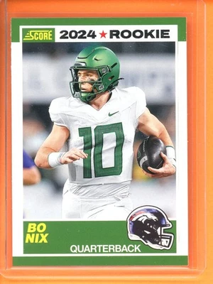 Bo Nix 35th Anniversary Rookies Rookie 2024 Score #9 - Imagem 1 de 2