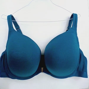 Sujetador Lane Bryant Cacique Cierre Frontal Boost Plunge Con Aros Verde Oscuro 50D - Imagen 1 de 9