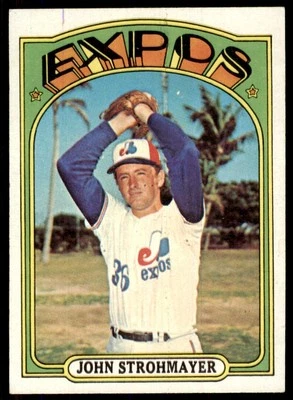 1972 Topps John Strohmayer A Baseball Cards #631 - Image 1 of 2