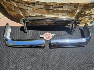 Original 1960 Impala - Front Bumper Set; New Chrome; 3 Piece Set - Picture 1 of 10