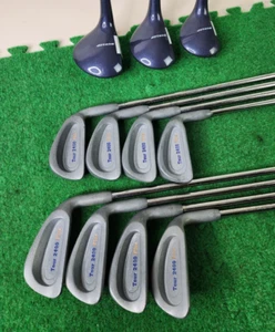 Ladies Dunlop Tour 2400 Plus Golf Club Set 3-9 Irons Pitching Wedge 1 3 5 Woods - Picture 1 of 22