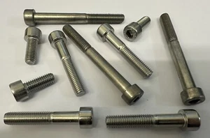 5/16" (18 TPI), Stainless Steel (A2), UNC, CAP Head, Socket Screws. - Picture 1 of 3