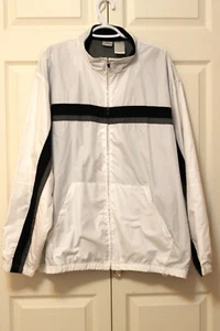 Athletic Works Men's Lined Windbreaker, Color White, Size XL, New without Tags - Picture 1 of 11