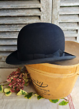 Rareté âge large chapeau tendeur de chapeau FERROS chapeau stretch cylindre  antique melon