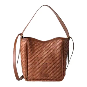 CALA JADE IWA Nutmeg Twill Crossbody / Shoulder Bag - MSRP: $516.00 - Picture 1 of 7