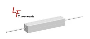 620 Ohm 10 Watt Wire Wound Cement Resistors 10-Piece Lot (CR10-620-RC) - Picture 1 of 1