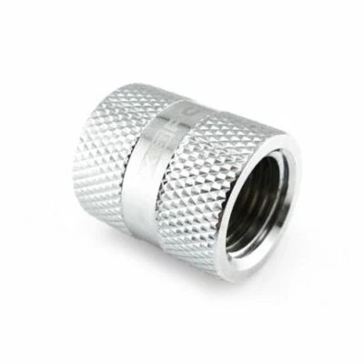 XSPC G1/4 Female to Female Rotary Fitting - Chrome - Image 1 of 3