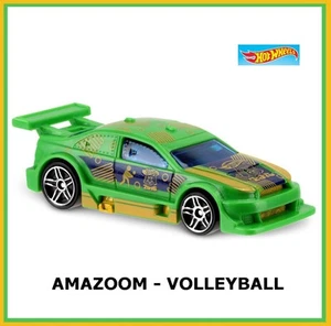 Coche de voleibol Amazoom VERDE. Juegos HW 2016. DHT27. ¡NUEVO, en paquete blister! - Imagen 1 de 1