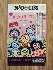 Tarjetas de San Valentín Mad Libs RARAS SIN ABRIR - Imagen 1 de 1