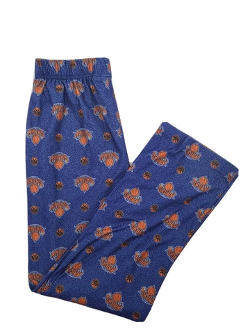 NBA New York Knicks Size Small Blue Logo Men's Pajama Pants Cover