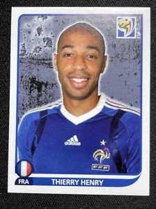 Panini Mundial 2010 103 Thierry Henry Francia Francia Copa Mundial de la FIFA Sudáfrica - Imagen 1 de 2