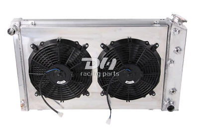 Radiador 162 4 fileiras + mortalha + ventilador para Chevy 78-87 El Camino Monte Carlo 70-81 Camaro - Imagem 1 de 4