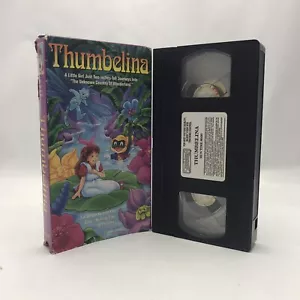 Thumbelina (VHS, 1993) A Little Girl Just Two Inches Tall Journeys Into… - Picture 1 of 1