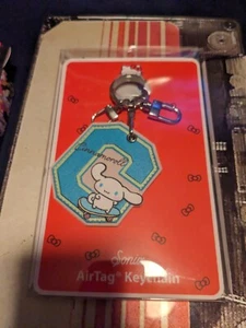 Cinnamoroll Sanrio Airtag Keychain Letter C - Picture 1 of 2