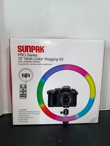 Sunpak 12” RGB Ring Light Pro - Picture 1 of 3