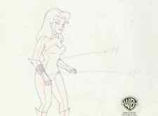 Batman Animated Series-Original Production Drawing-Poison Ivy
