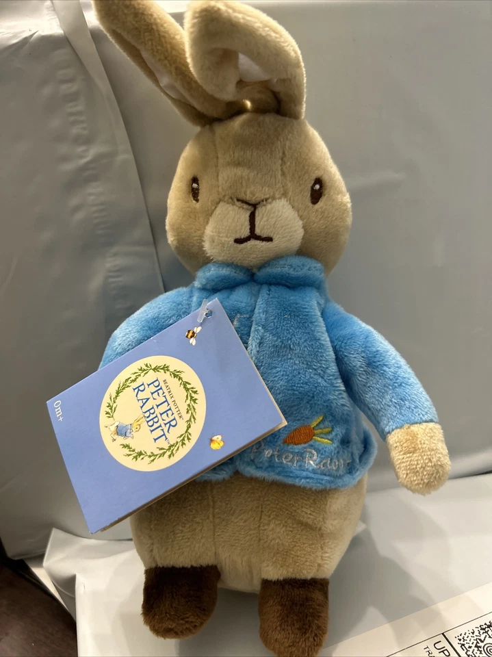 New w/tags Beatrix Potter PETER RABBIT Kids Preferred 9" Plush Bunny - Image 1 of 1