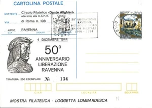 ITALIA - 1994 - 50° liberazione Ravenna - Castello Carini L. 700 - Picture 1 of 1
