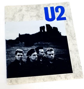 U2 1984 Unforgettable Fire Tour Concert Program - Europe / UK / USA-Blue-RARE - Picture 1 of 5