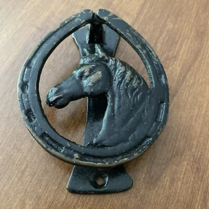 Horse Head Indoor Door Knocker - Picture 1 of 8
