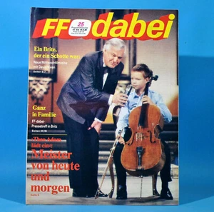 DDR FF-Dabei 25 1988 / 13.06.-19.06. Eberswalde Harry Belafonte Fußball-EM A - Bild 1 von 2