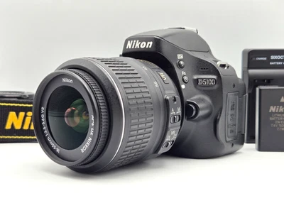 [MINT / 7K shots] Nikon D5100 Digital SLR Camera + 18-55mm Lens Kit From Japan - Image 1 of 4