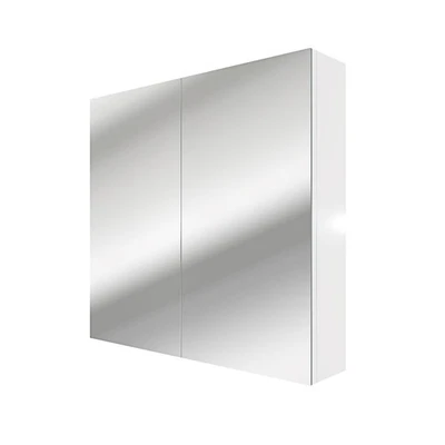 AcquaVapore Spiegelschrank, Badspiegel Badezimmer Spiegel City 80cm weiß - Bild 1 von 4