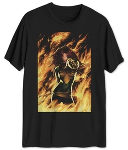 Jem Mens Dark Pheonix Graphic T-Shirt, Black, Small - Picture 1 of 1