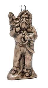 Extraño adorno de Papá Noel - ¿Papá Noel con una espada en la cadera? Swashbuckling Santa! - Imagen 1 de 4