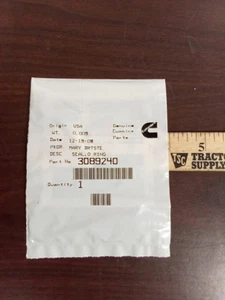 Cummins Genuine Parts O-Ring Seal 3089240 Free Shipping - Picture 1 of 6