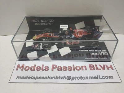 Toro Rosso STR5 Buemi Canada GP 2010 1/43 Minichamps - Photo 1/4