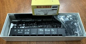 Red Caboose HO Kit #RC-5007-1 Steel Side Gondola D&RGW Rio Grande 46007 NY - Picture 1 of 4
