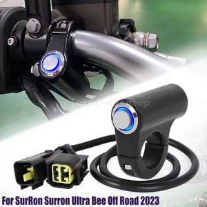 Headlight Switch For Sur Ron SurRon Ultra Bee 2023 Off Road Blue LED Plug-N-Play - Picture 1 of 6