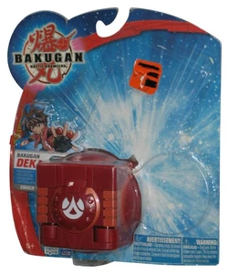 Bakugan Battle Brawlers Deka (2008) Spin Master Red Toy - (Missing Cards) - Picture 1 of 1