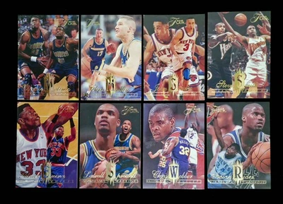 Lote de 8 cartas de basquete 1994-95 Flair - Imagem 1 de 4