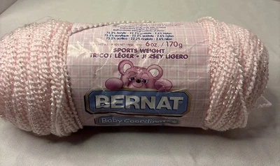 Спортивная футболка Bernat Baby Coordinates пряжа 420 BABY PINK 6 унций 170 г - Изображение 1 из 4