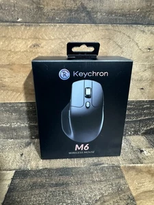 Keychron M6 Bezprzewodowa mysz optyczna do gier, Tri-Mode 2,4 GHz / Bluetooth 5.1 / Przewodowa - Zdjęcie 1 z 3