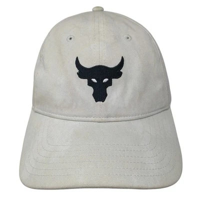 Bull Slideback Baseball Cap Beige One Size Adjustable Free Fit Under Armour - Image 1 of 4