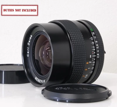 [Almost Unused] Contax Carl Zeiss Distagon T* 25mm f2.8 MMJ Lens C/Y From JAPAN - Image 1 of 4