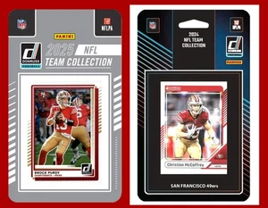 2025 2024 Donruss NFL Factory Sealed Team Set 2 Pack San Francisco 49ers Purdy M - Picture 1 of 3