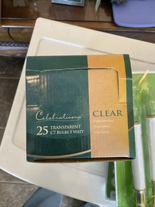 Celebrations Transparent light bulbs. 3 opened boxes. A few missing from 1 box. - Picture 1 of 3