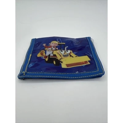 Винтажный пластиковый бумажник Bob the Builder «Можем ли мы его починить» синий детский - Изображение 1 из 4