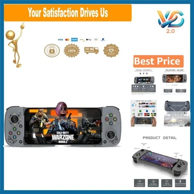 Gamepad Ergonómico Bluetooth para iPhone y Android - Inalámbrico Móvil Gaming Con... Foto 1 de 4