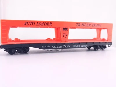 *READ VINTAGE TYCO HO SCALE FRISCO AUTO LOADER TRAILER TRAIN SLSF 2530 6 CARS #2 - Image 1 of 4