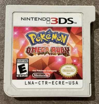 Pokemon Omega Ruby (Nintendo 3DS) Game Cartridge Only (US Version Region Locked) - Image 1 of 4