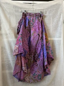 Finger Loop Skirt Wear Up Or Down. 100% Cotton Great For Dancing. Lightweight - Picture 1 of 3
