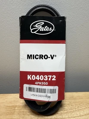 Serpentine Belt-Premium OE Micro-V Belt Gates K040372 - Image 1 of 2