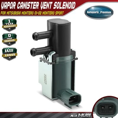 Solenoide de purga de bote de vapor para Mitsubishi Montero 01-02 Montero Sport V6 3,5 L Foto 1 de 4