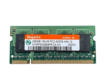 Hynix HYMP532S64P6-C4 DDR2-533 (PC2-4200) 256MB PC2-4200S RAM Memory - Image 1 of 2