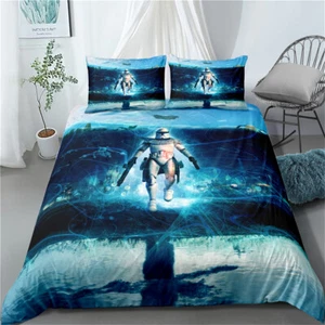 Duvet Quilt Cover Set Single Double King Super King Bed Stormtrooper Star Wars - Picture 1 of 2